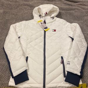 New Tommy Hilfiger white jacket